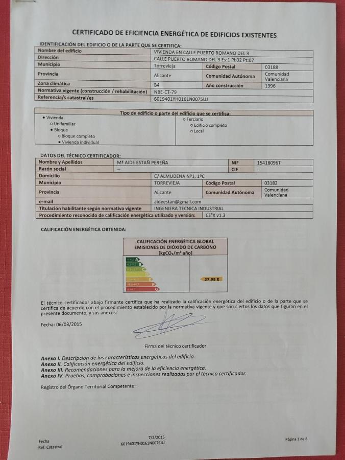 Apartament Pinada Beach La Mata  Bagian luar foto